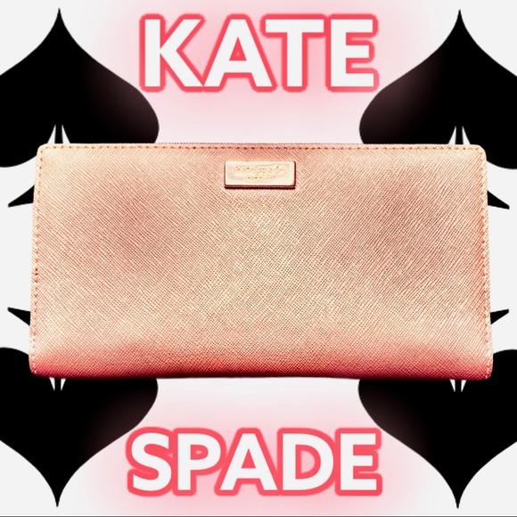 KATE SPADE NY ROSE GOLD LAUREL WAY STACY WALLET - Picture 11 of 11